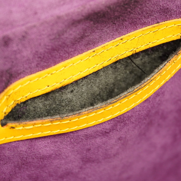 Auth Louis Vuitton Epi Cannes M48039 Women's Handbag Jaune - Picture 12 of 14